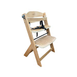 Load image into Gallery viewer, Children's wooden high chair with its tray detached